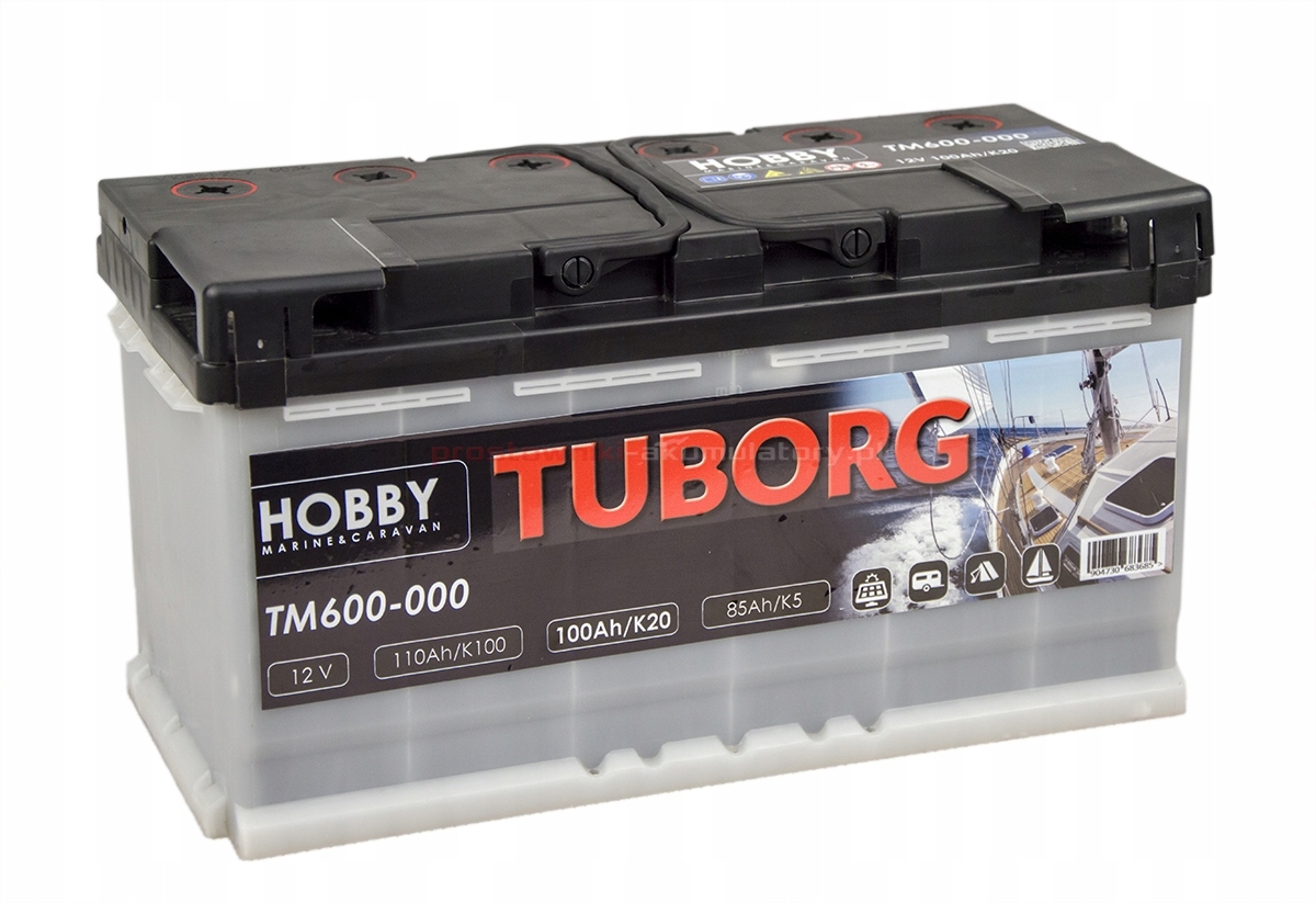Akumulator Tuborg Hobby TM600-000 100Ah