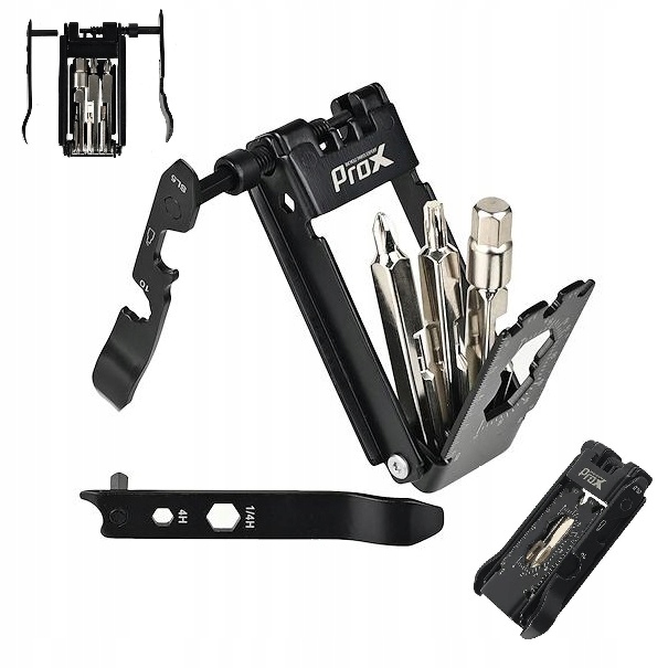 Prox Klucz Multitool 20 -funkcji Skuwacz Imbusy Torx Łyżki 20w1