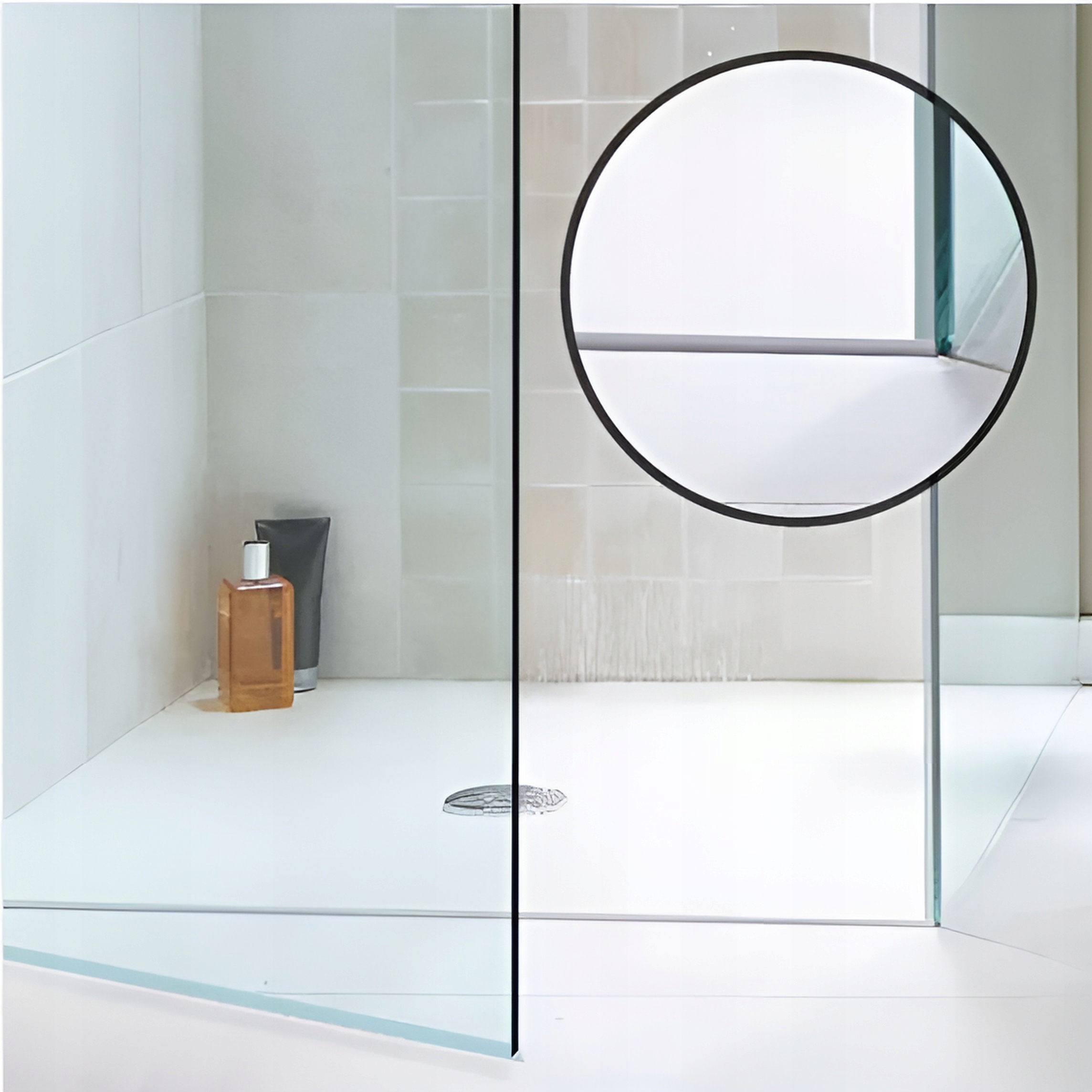 PRÓG DO KABINY PRYSZNICOWEJ AKRYLOWY PRYSZNICA LISTWA PROGOWA 100 cm 5mm Marka inna