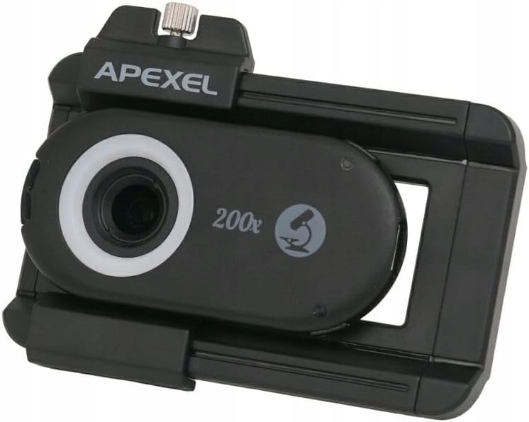 Obiektyw Mikroskop Cyfrowy Do Smartfona Apexel 200X Do Telefonu Filtr Pro