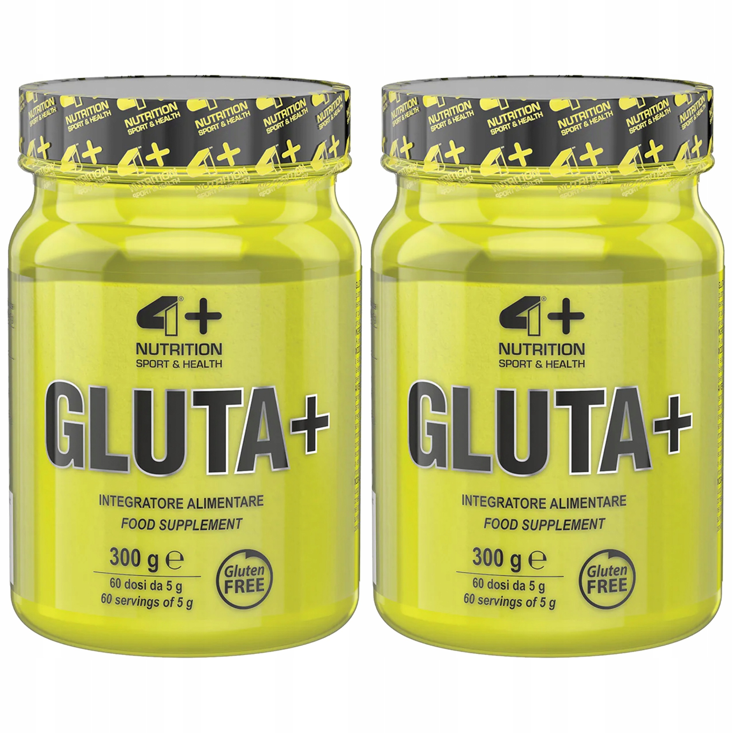 2x L-glutamina Regenerace Svalů Vytrvalost 300G Kyowa 4+ Nutrition
