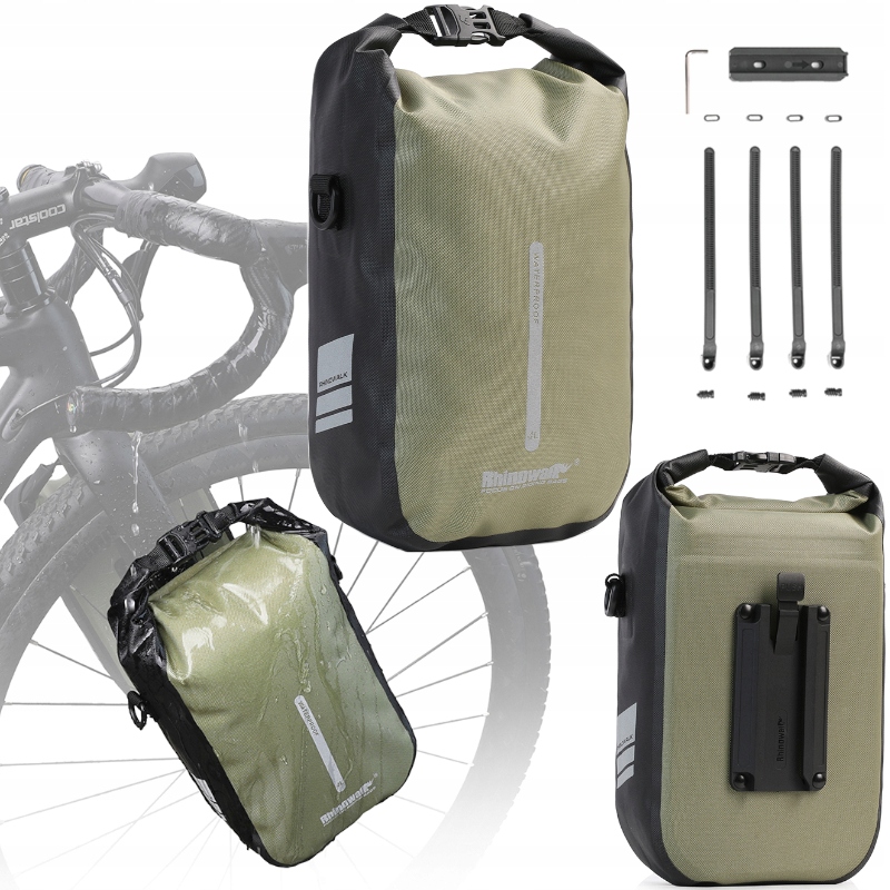 Rhinowalk Sakwa Rowerowa Na Przedni Widelec Wodoodporna Torba Na Rower 4L