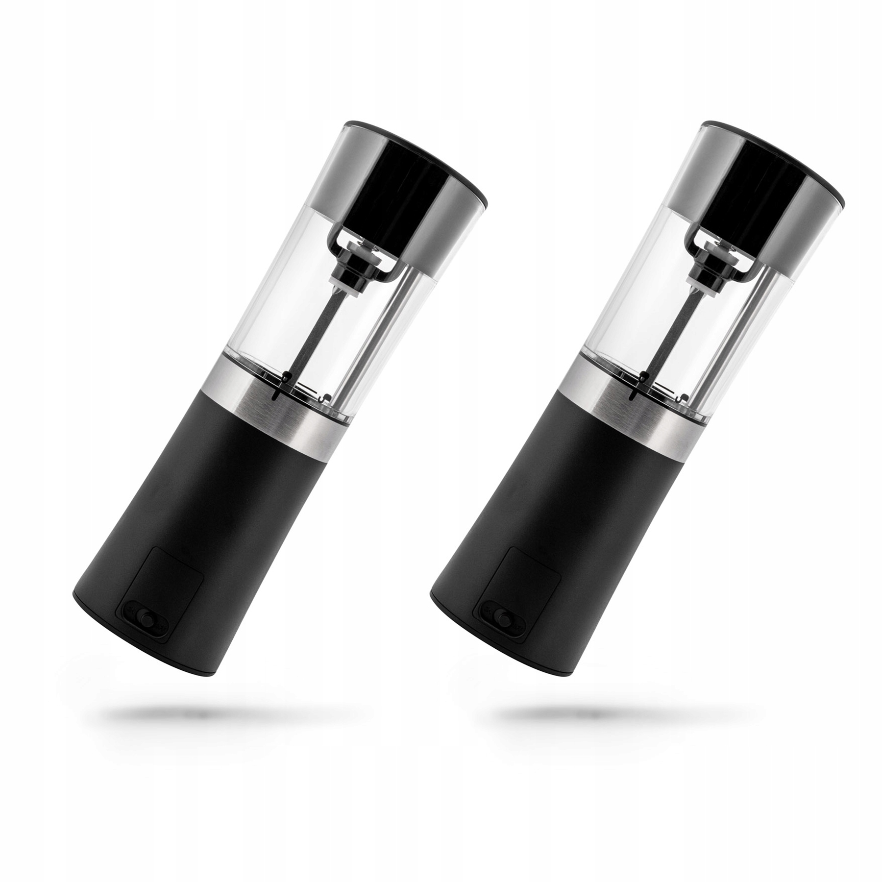 ZESTAW 2x MŁYNEK ELEKTRYCZNY GRAWITACYJNY DO PIEPRZU I SOLI BAZA ŁADUJĄCA Marka inna