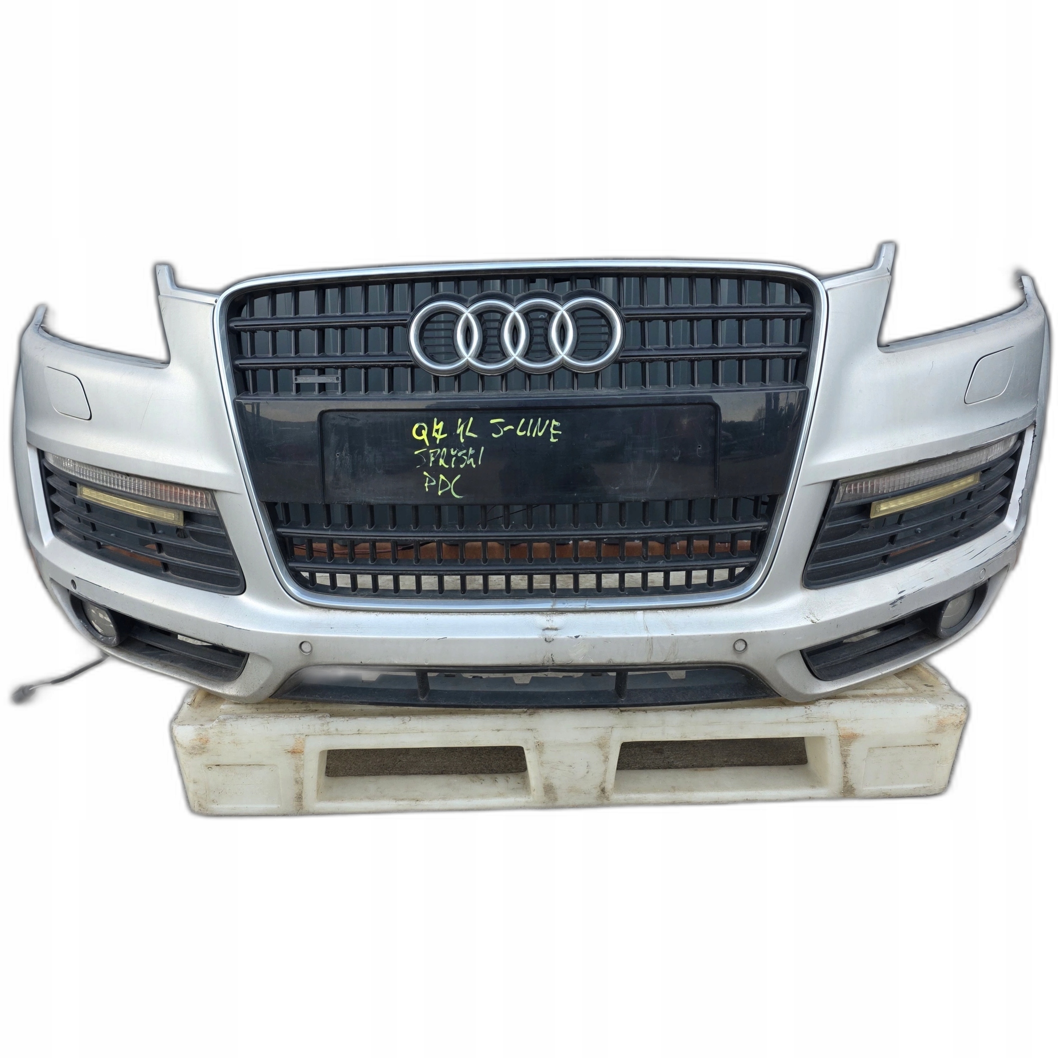 bumper front AUDI Q7 4L S LINE washers PDC complete original !!!