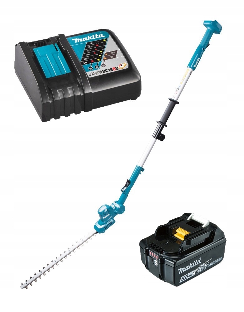 Makita Aku Nożyce Na Wysięgniku Żywopłot 1x5Ah DC18RC DUN461WZ Kompletne