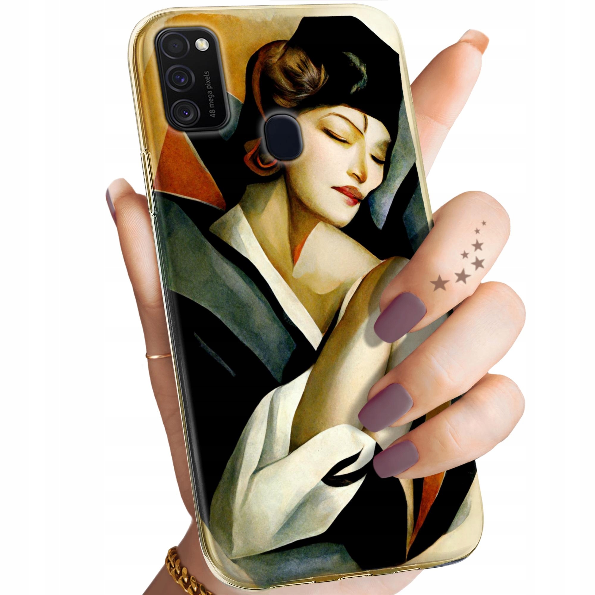 Etui Do Samsung Galaxy M21 Art Deco Łempicka Tamara Barbier Obudowa
