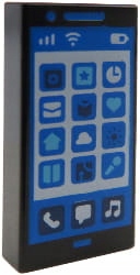 

Lego telefon komórkowy komórka smartfon czarny