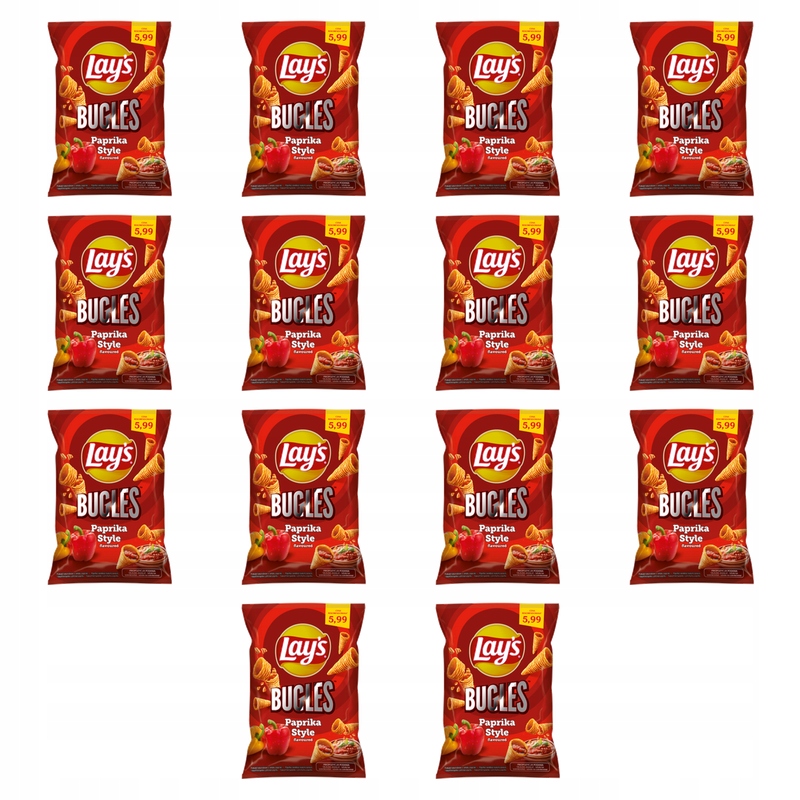 Lay's Bugles Paprika Style 75 g X14
