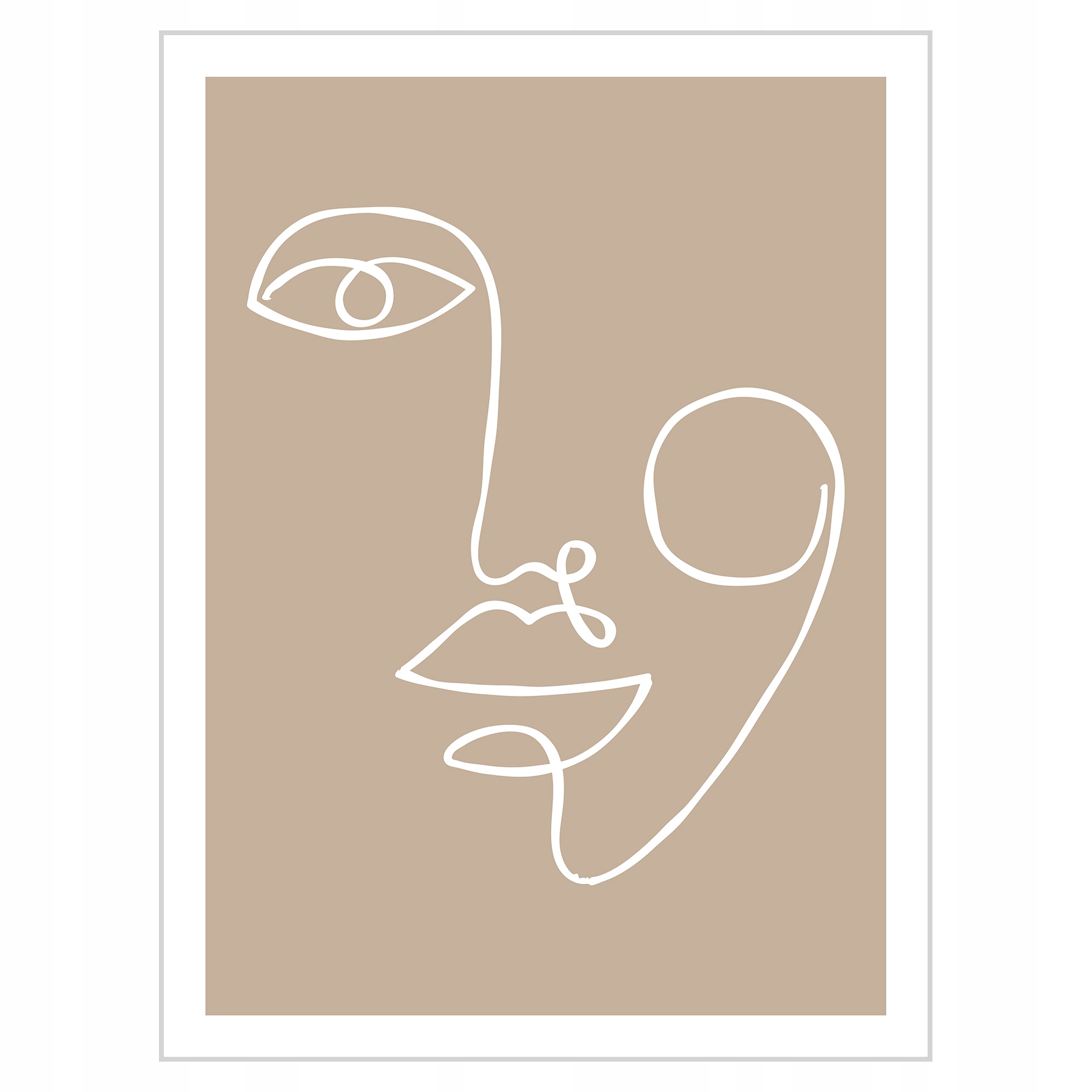 

Plakat 30x40 Picasso Kubizm Line Art N05