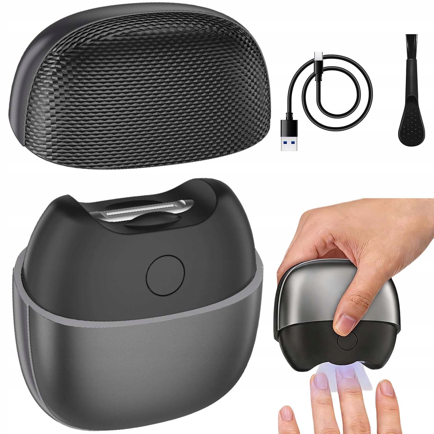 Elektrická Kleštička Na Nehty S 3 Rychlostními Režimy A Led Světlem Pro Děti