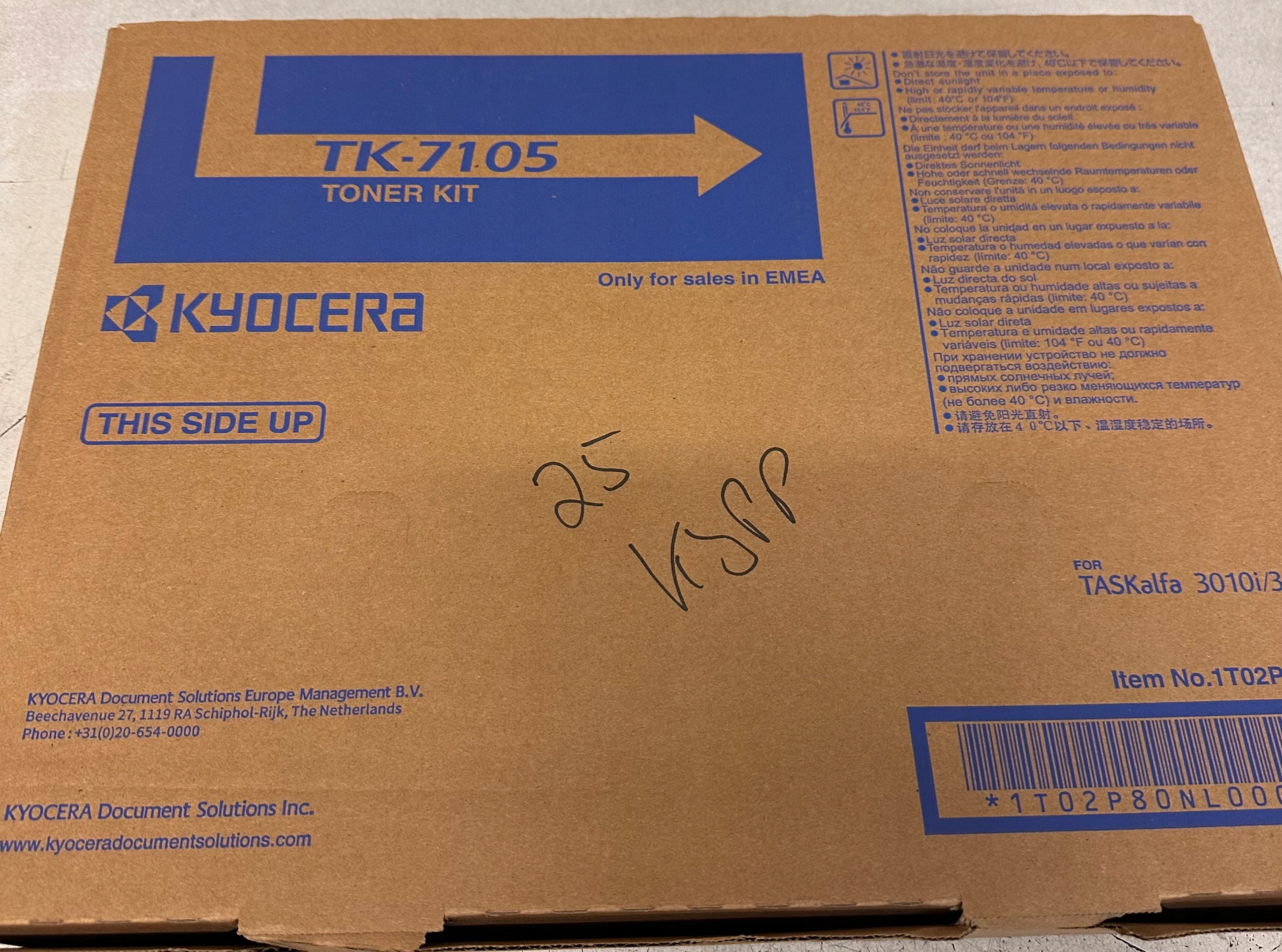Toner Kyocera TK-7105 Originál pre TaskAlfa 3010i