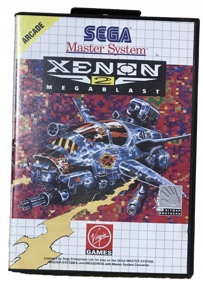 XENON 2 MEGABLAST SEGA MASTER SYSTEM