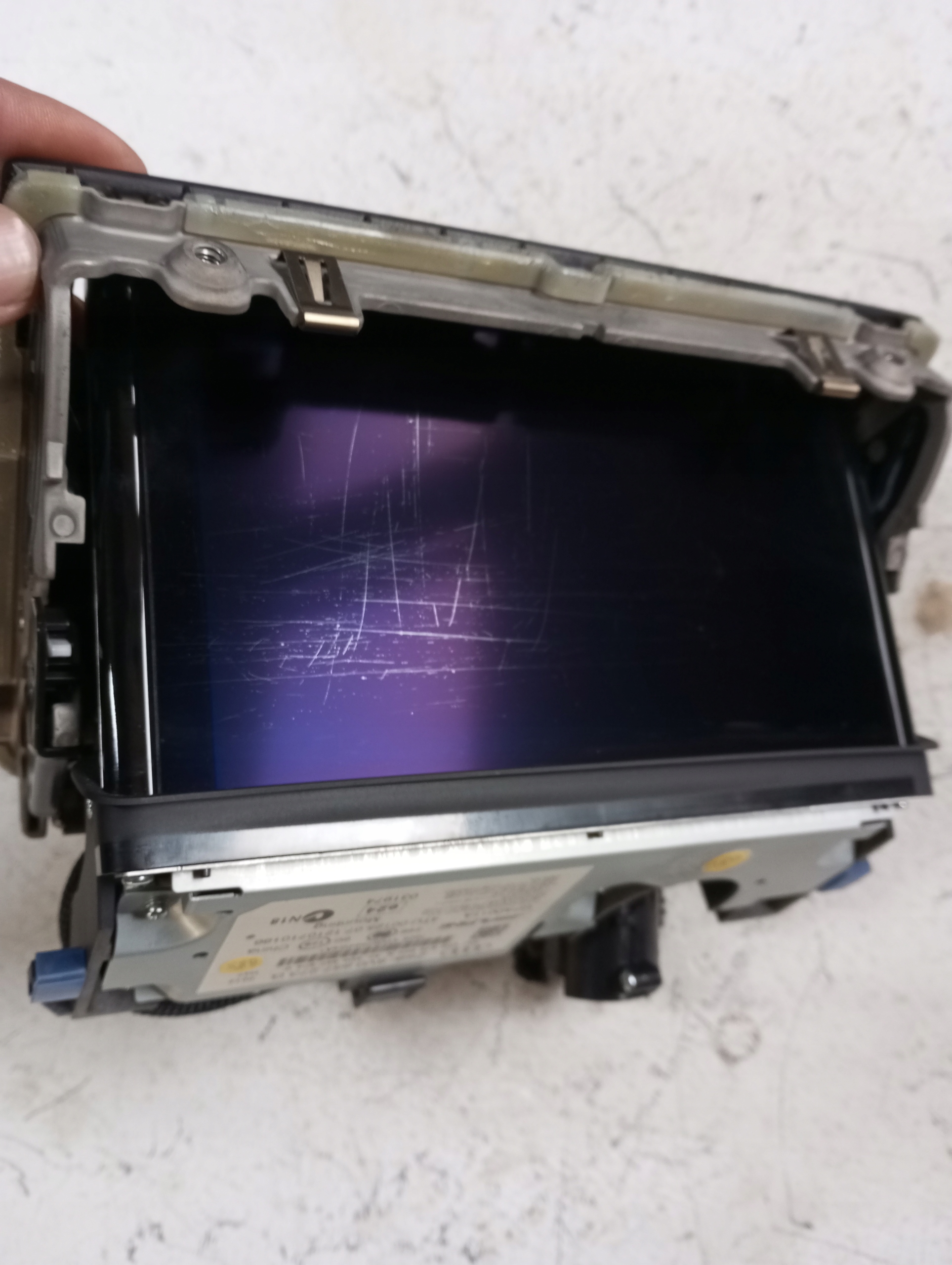 display RADIA EKRAN AUDI A3 8V0 8V0857273G