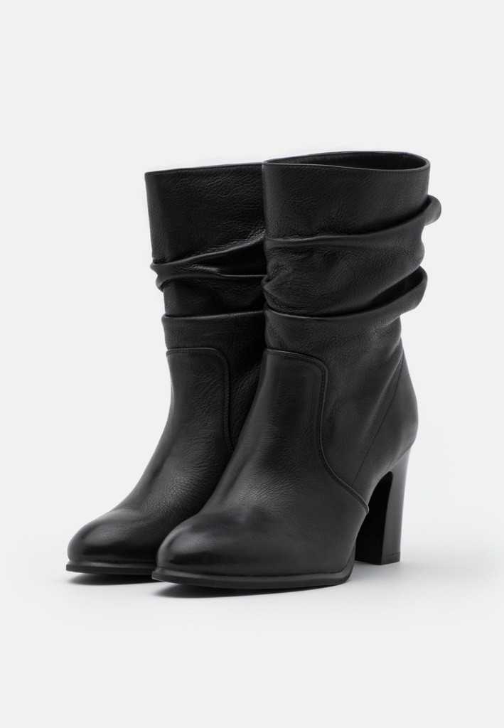 B43106 Unisa Dámské Kotníkové Boty Na Podpatku, Vlnitá Kůže (48) 38