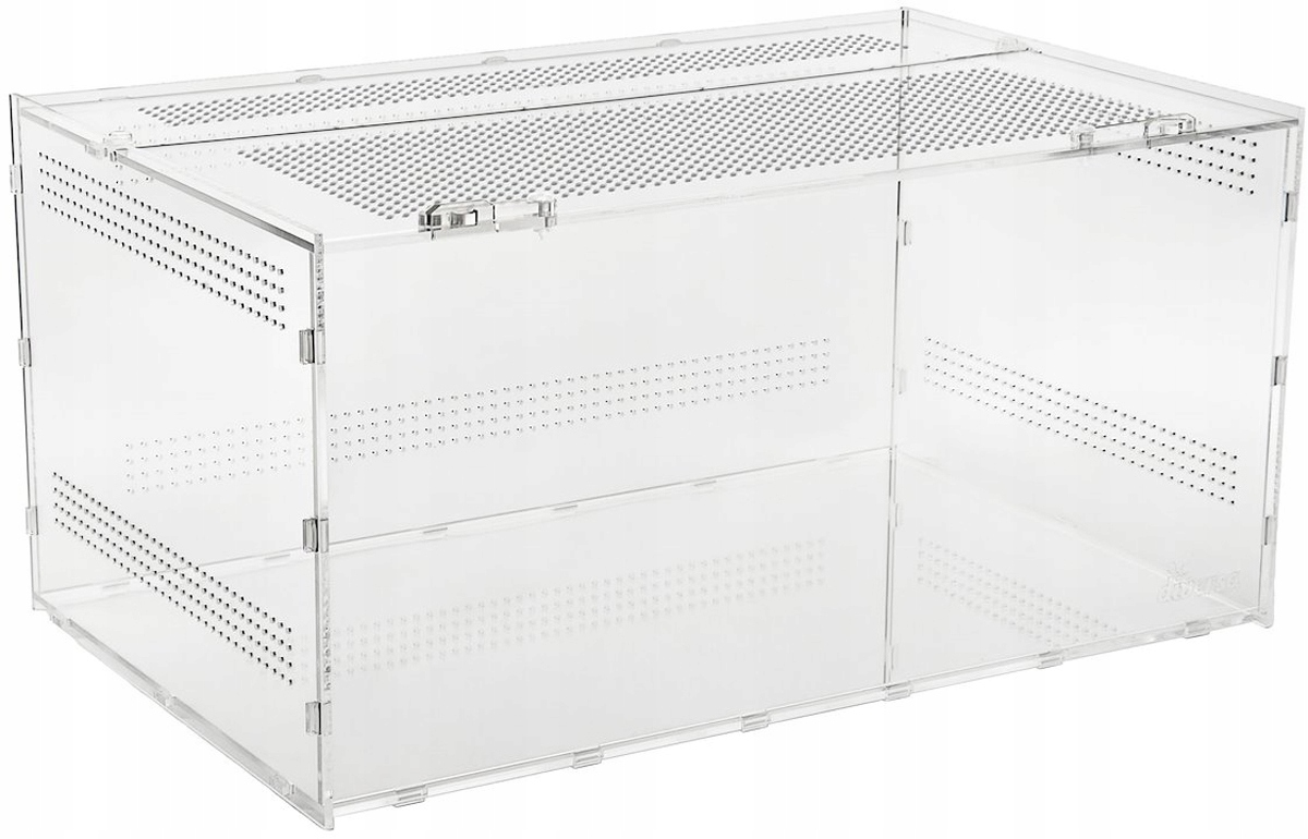 Diversa Terrarium Akrylowe 40x25x20cm 3mm Dla Pająka Owadów Płazów