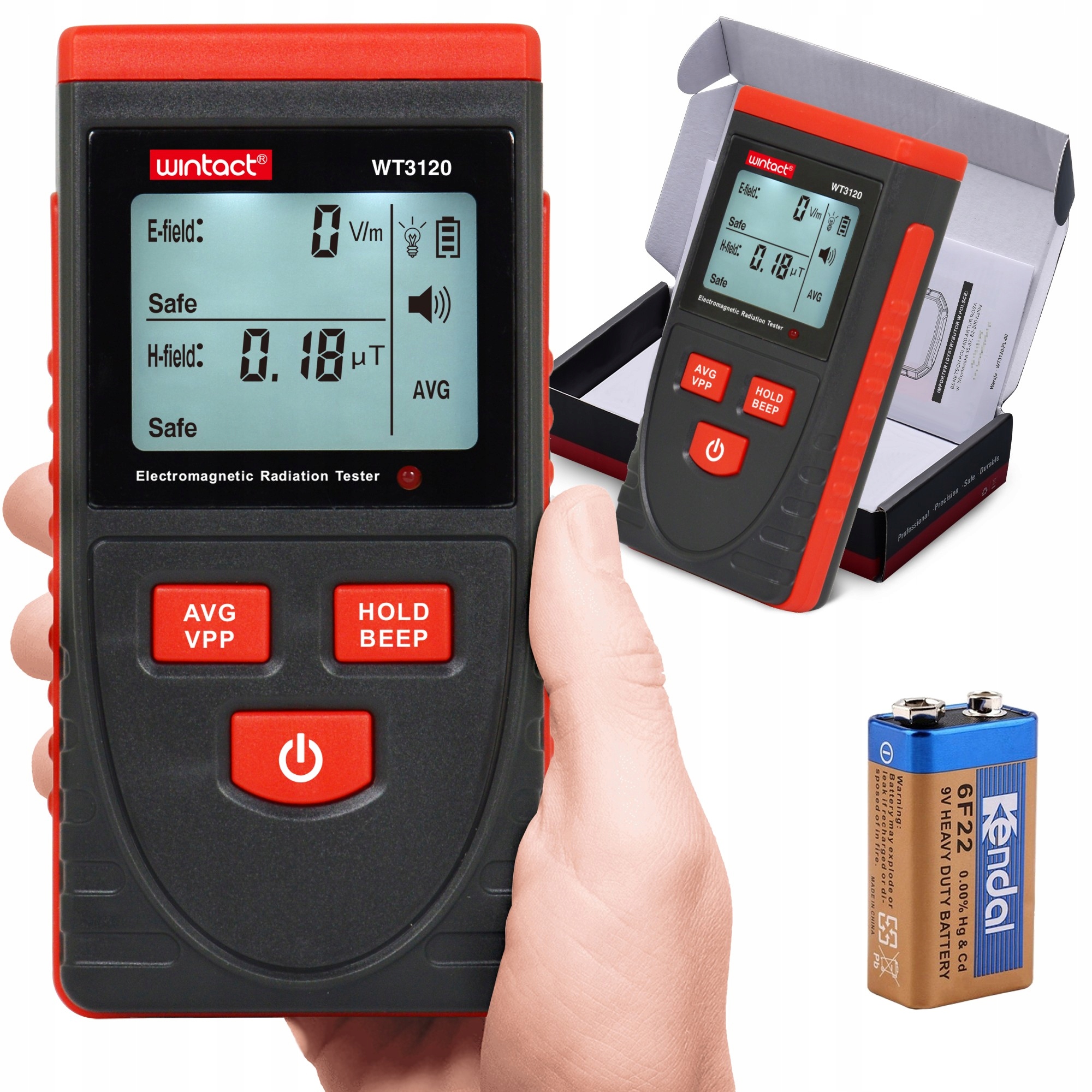 

Miernik Pola Elektromagnetycznego Tester Fal 5G Ce
