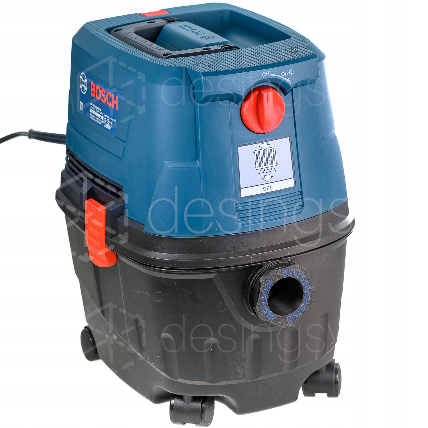 Adapter redukcja do cyklonu DeWalt DXVCS002 S003 do odkurzacza BOSCH Ø58 Model STX.DXVCS00X