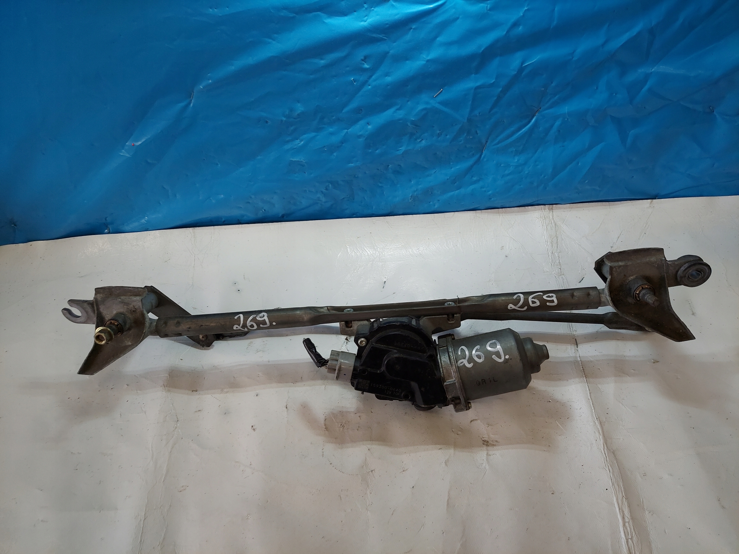 wiper mechanism MAZDA 6 GG 1593000640 front