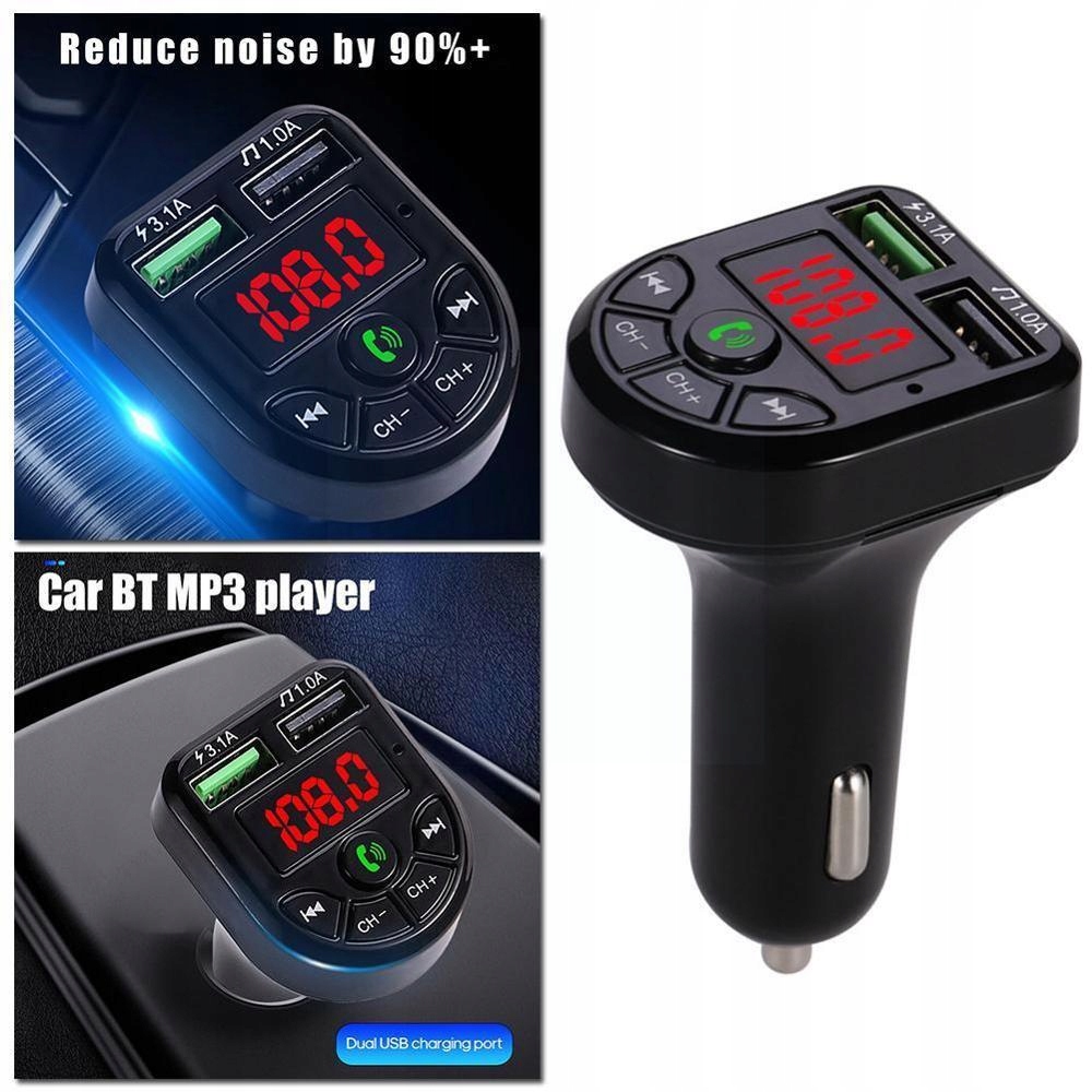 6935461822110 - Bluetooth 5.0 FM-передатчик автомобильный адаптер