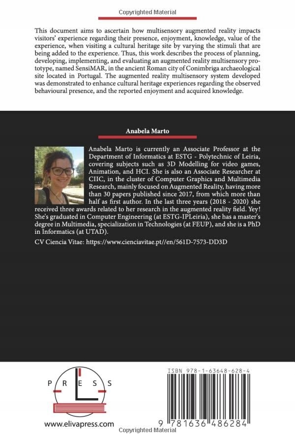 Marto, Anabela SensiMAR: A Multisensory Mobile Augmented Reality Study for Język publikacji angielski