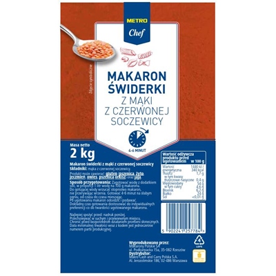 Levně Metro Chef Těstoviny fusilli 2 kg