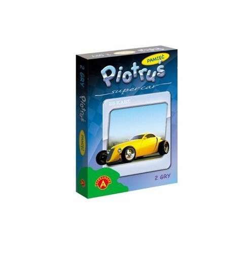 

Gra Karty Piotruś Supercar Auta Alexander