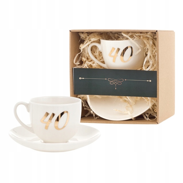 

Filiżanka 220 ML Ze Spodkiem W Pudełku 40 ur