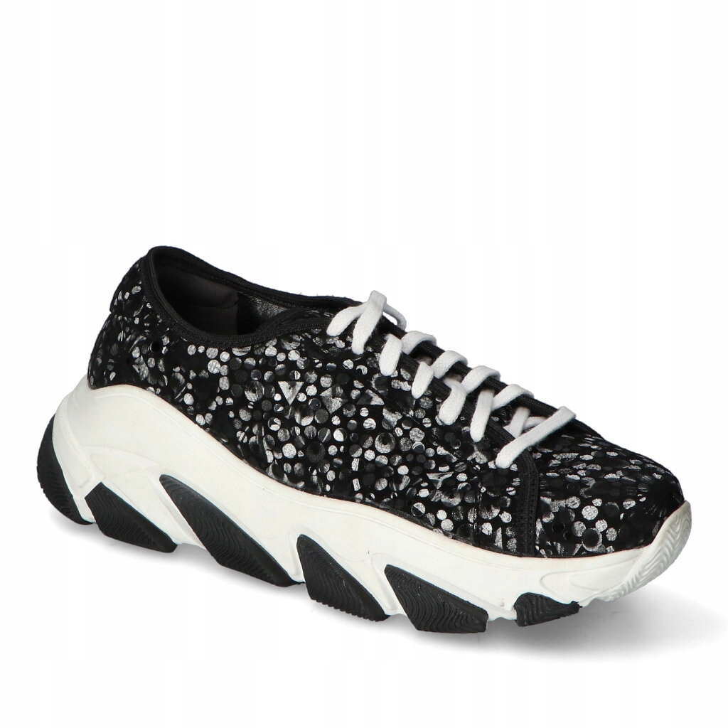 Tenisky Damiss DS-572 Stříbro puntík 37