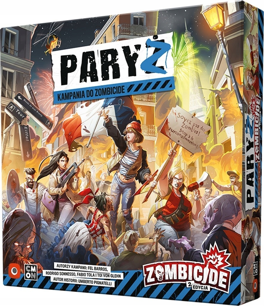 Gra planszowa Zombicide: Paryż rozszerzenie Portal Games