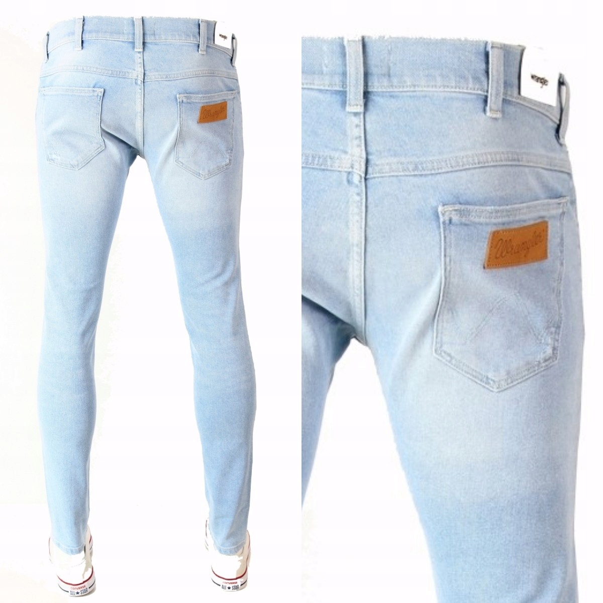 

Wrangler Bryson Skinny Dziury Jeansy - W34 L32