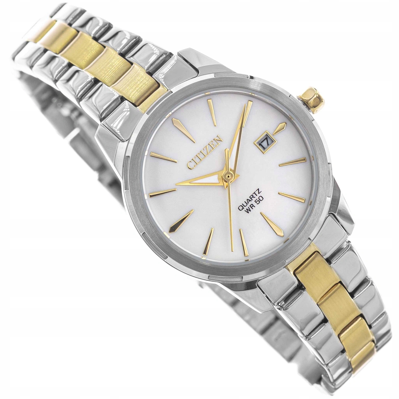 Dámské Hodinky Citizen EU6074-51D Elegantní Stříbrno-zlaté Na Náramku