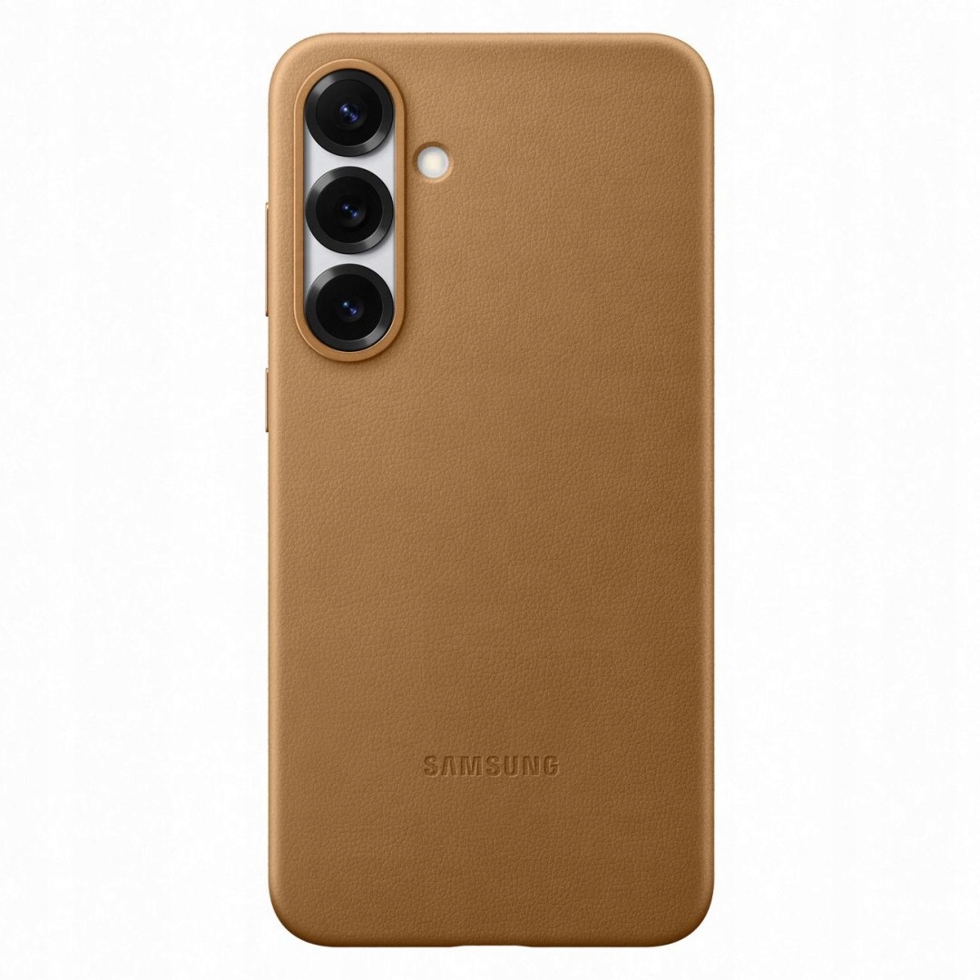 Etui z ekoskóry Samsung KindSuit Case do Samsung Galaxy S25+ złote