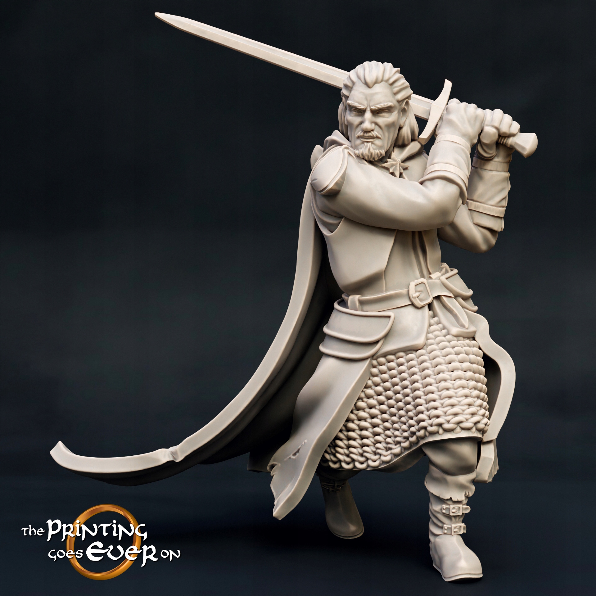 Ranger with Sword Pose B The Printing Goes Ever On Rodzaj pojedyncza figurka