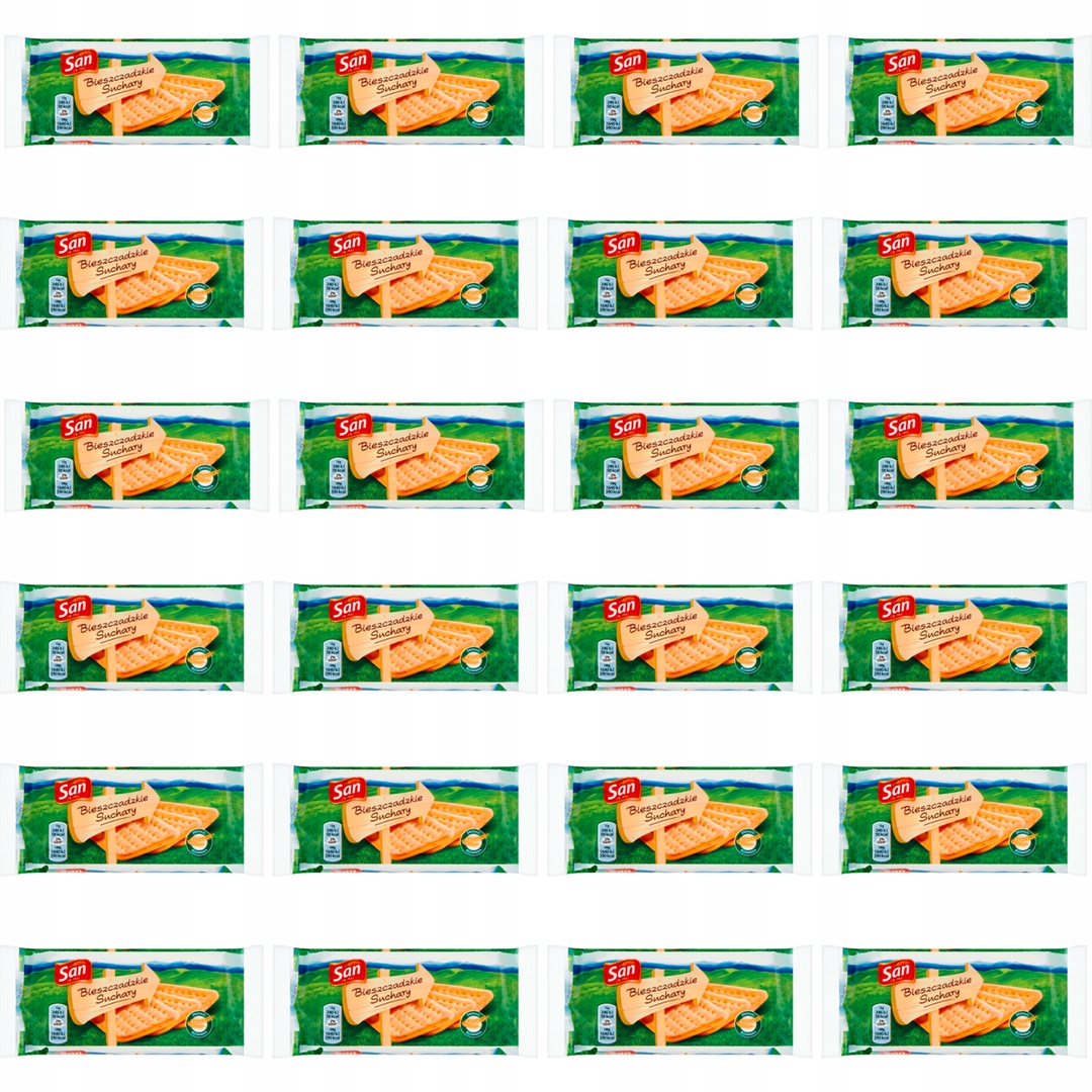 San suchary Bieszczadzkie 24 szt x 90g zestaw