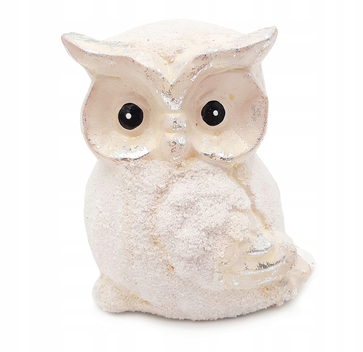 SOWA CERAMICZNA BIAŁA FIGURKA DEKORACJA GLAMOUR Producent TG