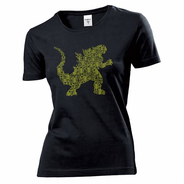 

Koszulka damska Godzilla c XL