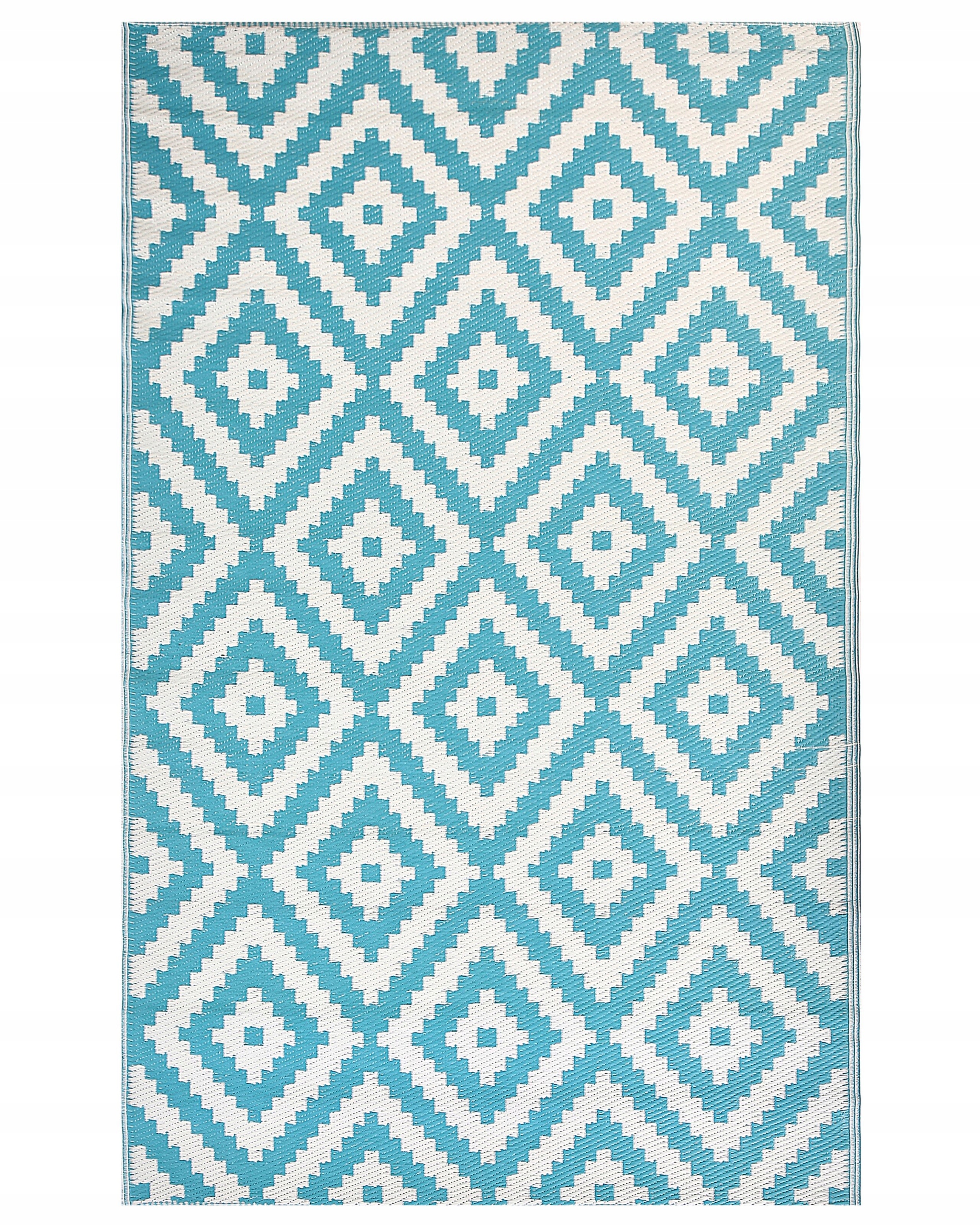 Dywan zewnętrzny 120 x 180 cm niebieski