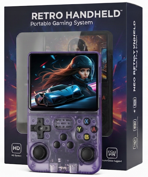 Objavte najnovší svet zábavy – Ultravýkonná konzola R36S 20000 hier 64 Gb