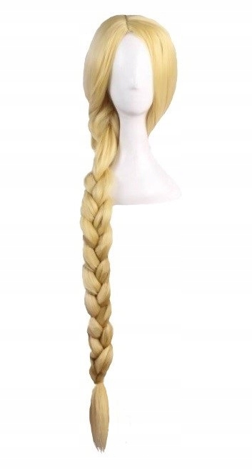PERUKA WIG WŁOSY ROSZPUNKA ELSA ELZA WARKOCZ COSPLAY Marka Hopki