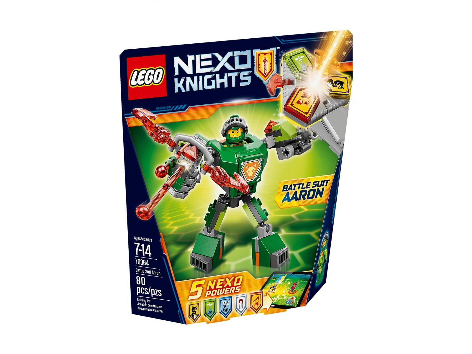 Lego Nexo Knights 70364 Zbroja Aarona