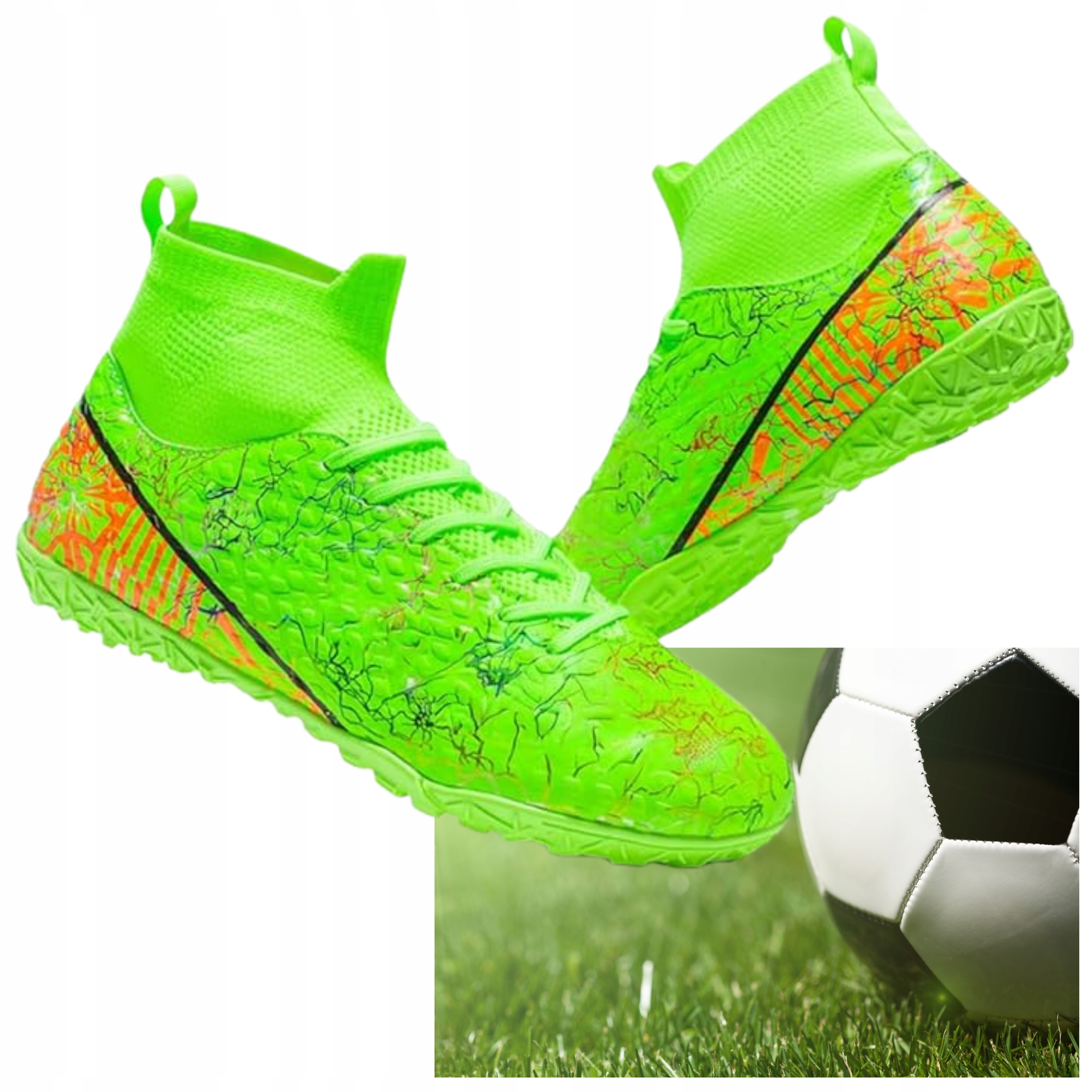 Halovky Korky Fotbalová obuv tréninkové turfy na fotbal pro děti Tf