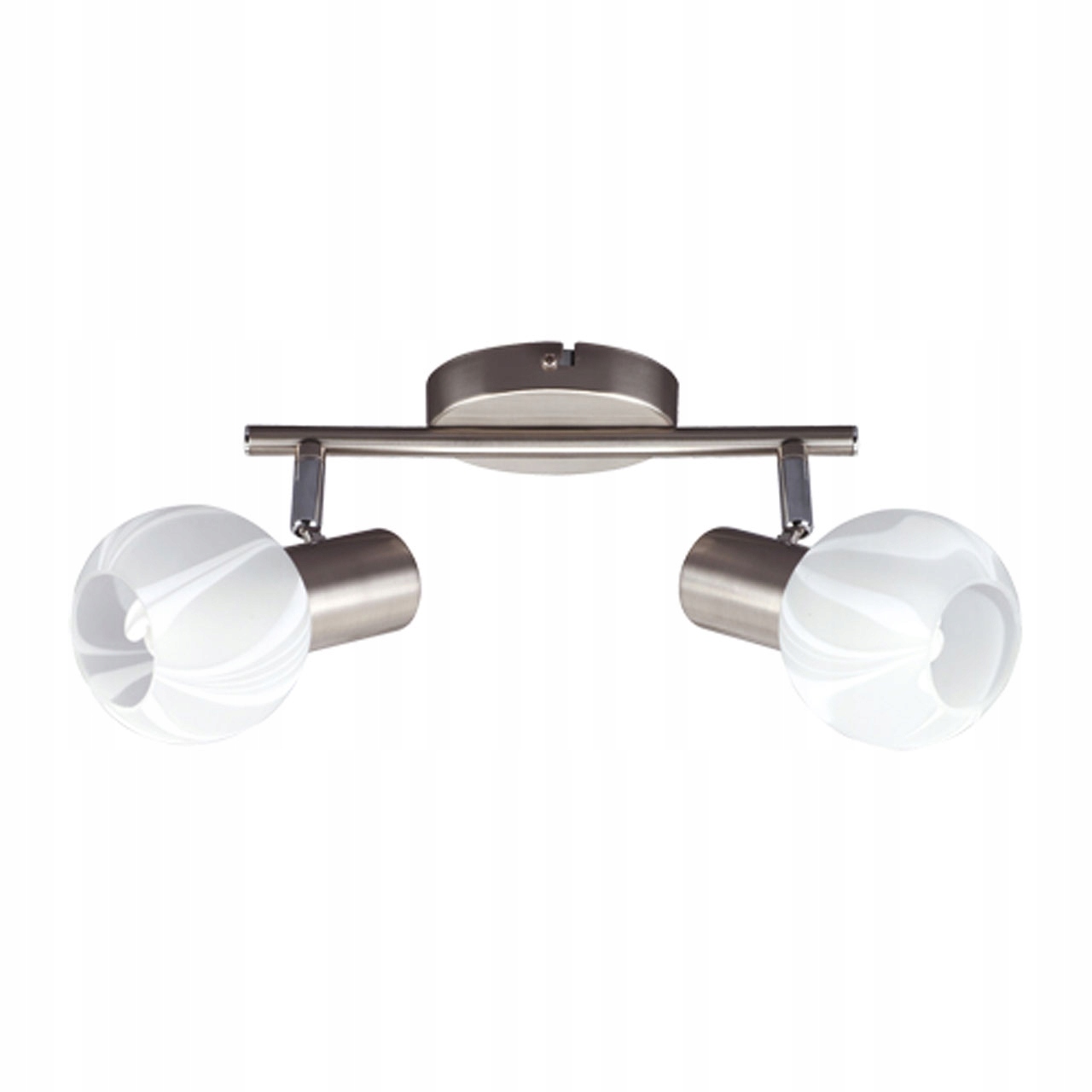 Chromová nástěnná a stropní lampa E14 Bodrum Ideus