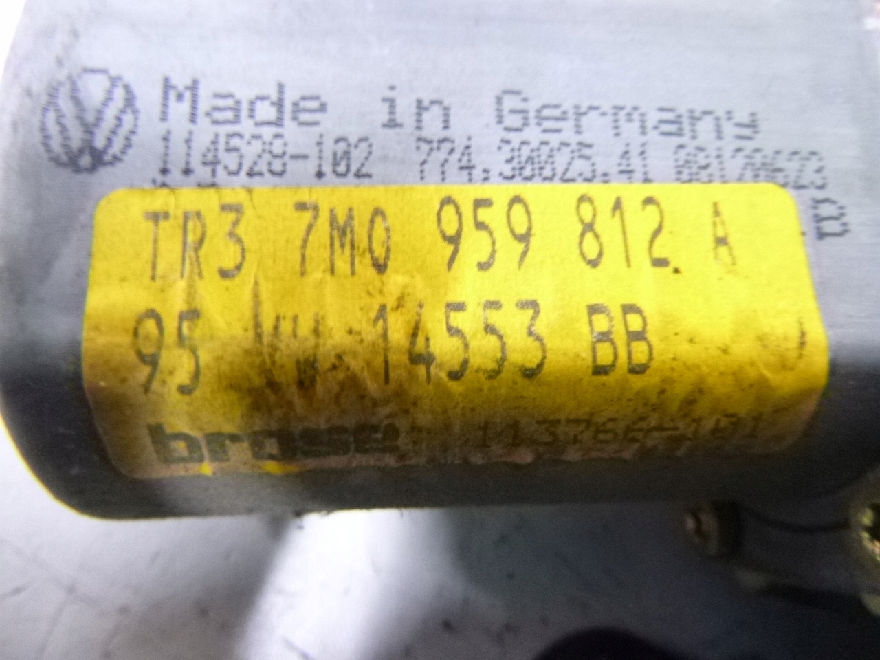 MÉCANISME VITRE ARRIÈRE FORD GALAXY 2000 R.