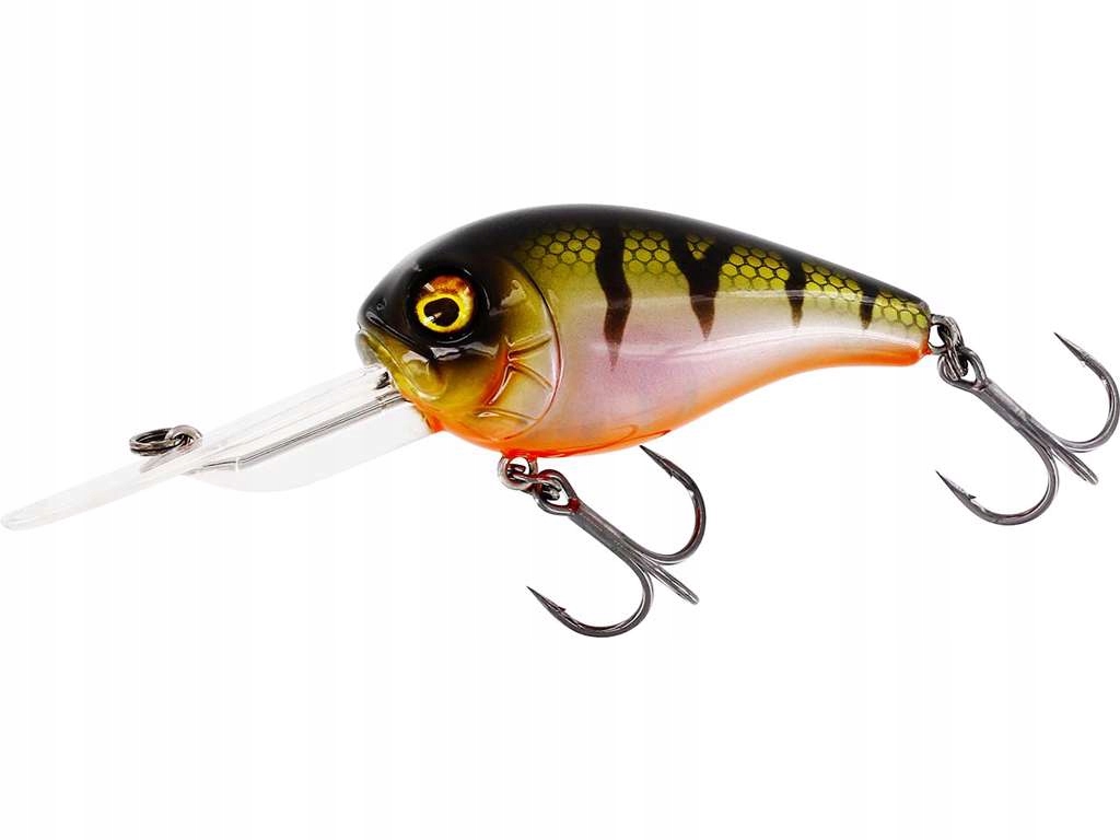 Wobler Westin Megabite Dr Crankbait 7cm 30g floating Bling Perch
