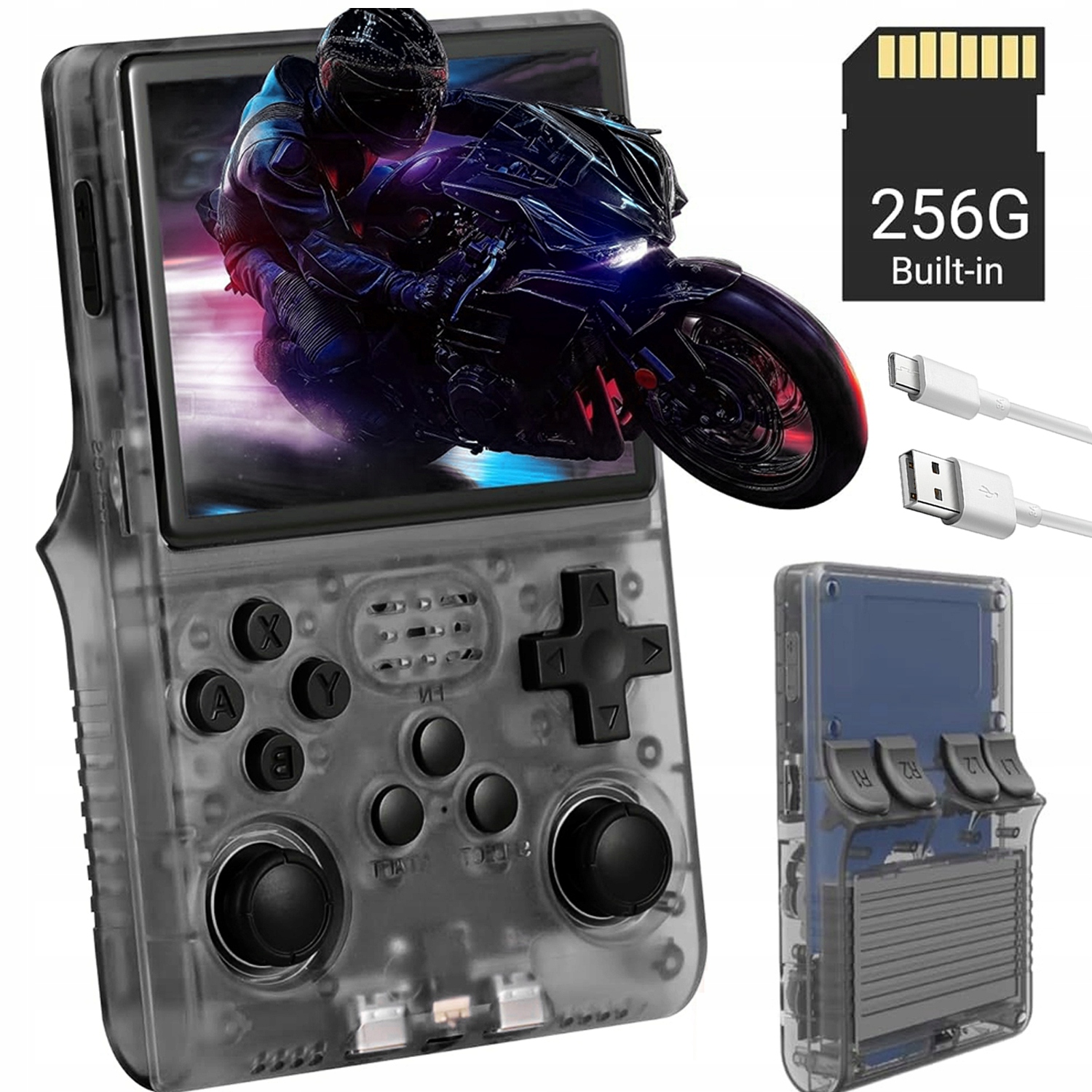 Przenośna Konsola Do Gier Retro R40S Wyposażona W Pamięć 256GB Przenośna