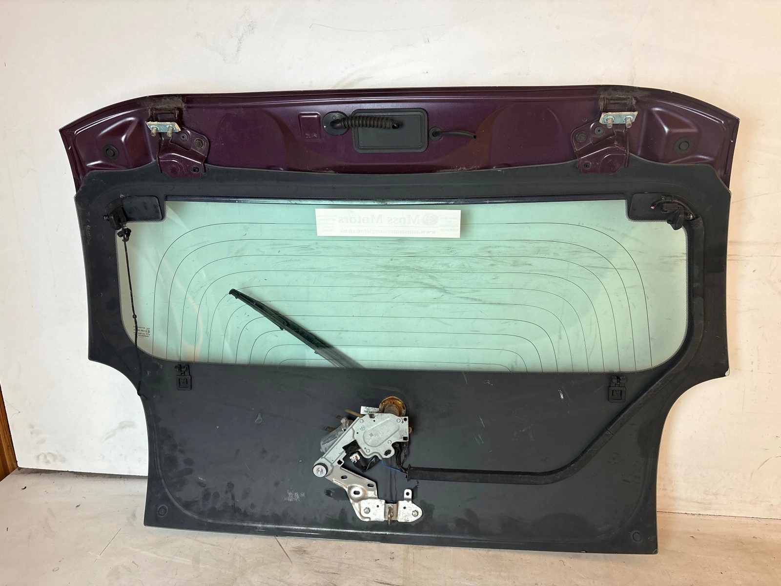 trunk door window boot visor Peugeot 108 Citroen C1 ii