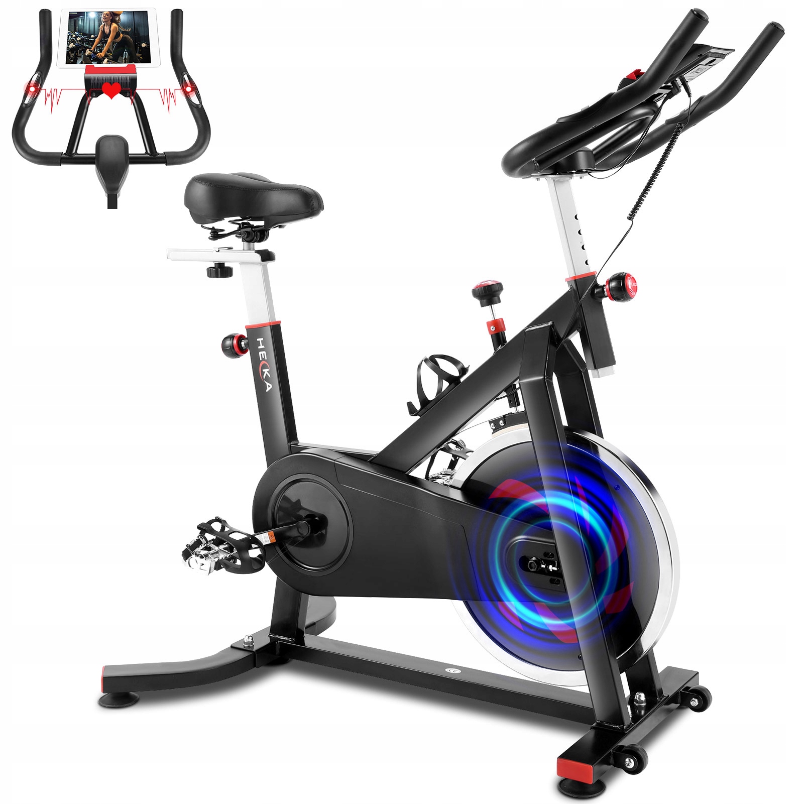 

Rower Treningowy Spiningowy Cwiczenia LCD 200KG
