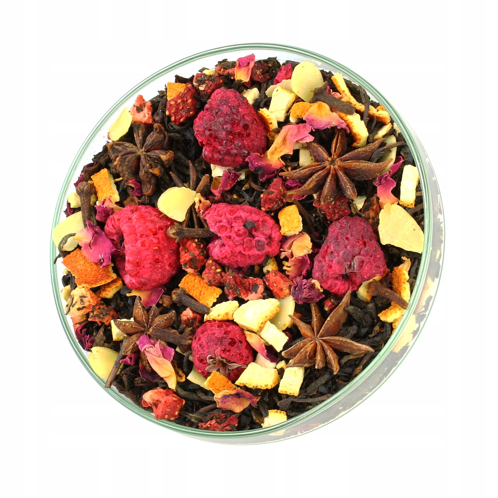 Herbata Czarna Rozgrzewająca ZIMOWY WIECZÓR (OT) (50g) Migdał Anyż Waga 50 g