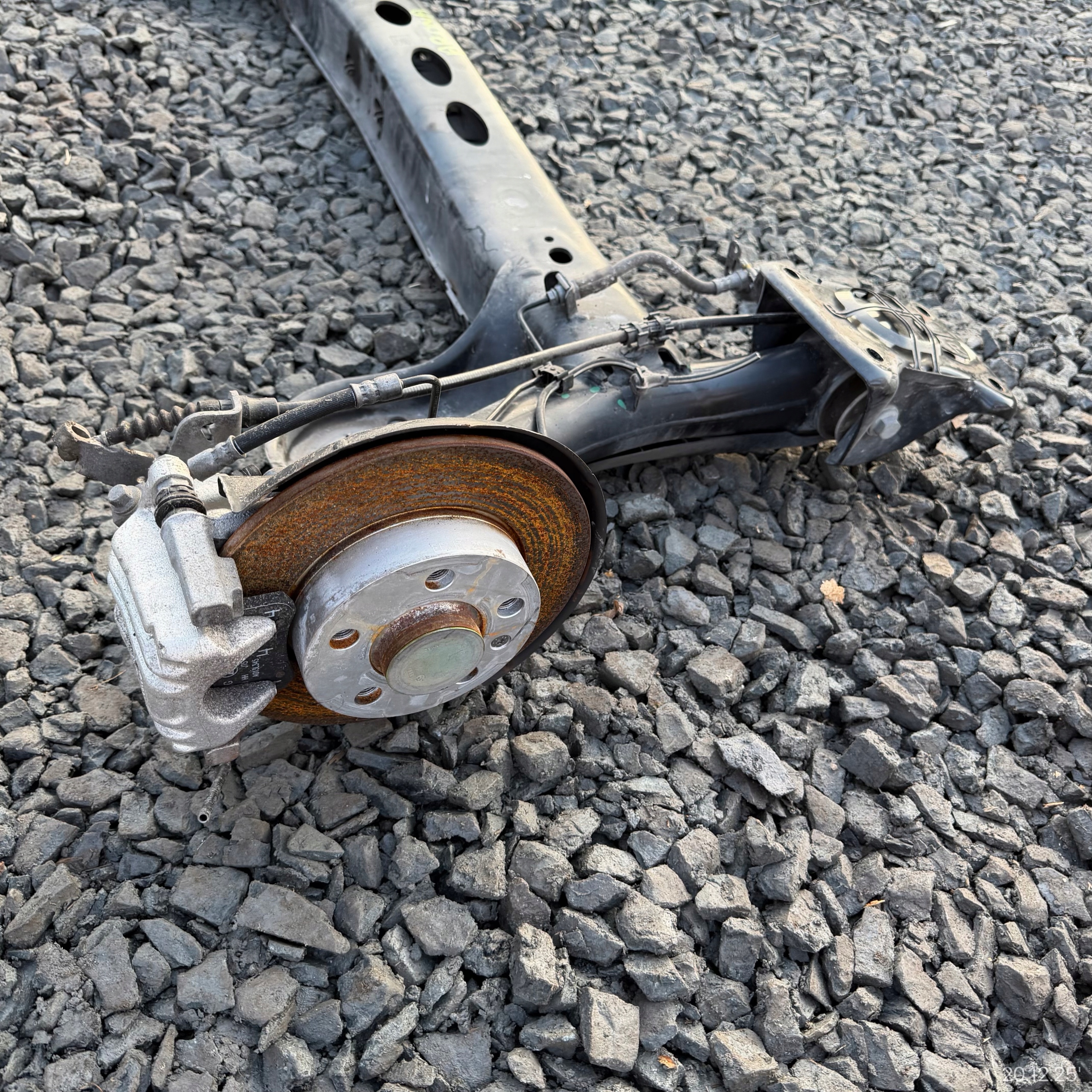 suspension beam axis rear complete SEAT ARONA discs