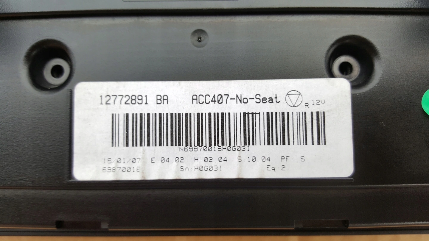 SAAB 9-3 93 PANEL STEROWANIE NAWIEWEM CLIMATRONIC Funkcje nawiew, klimatyzacja światła awaryjne